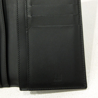Dunhill | ダンヒル エンジンターン 二つ折り 長財布 DU19R2915 ブラック【三重本店】