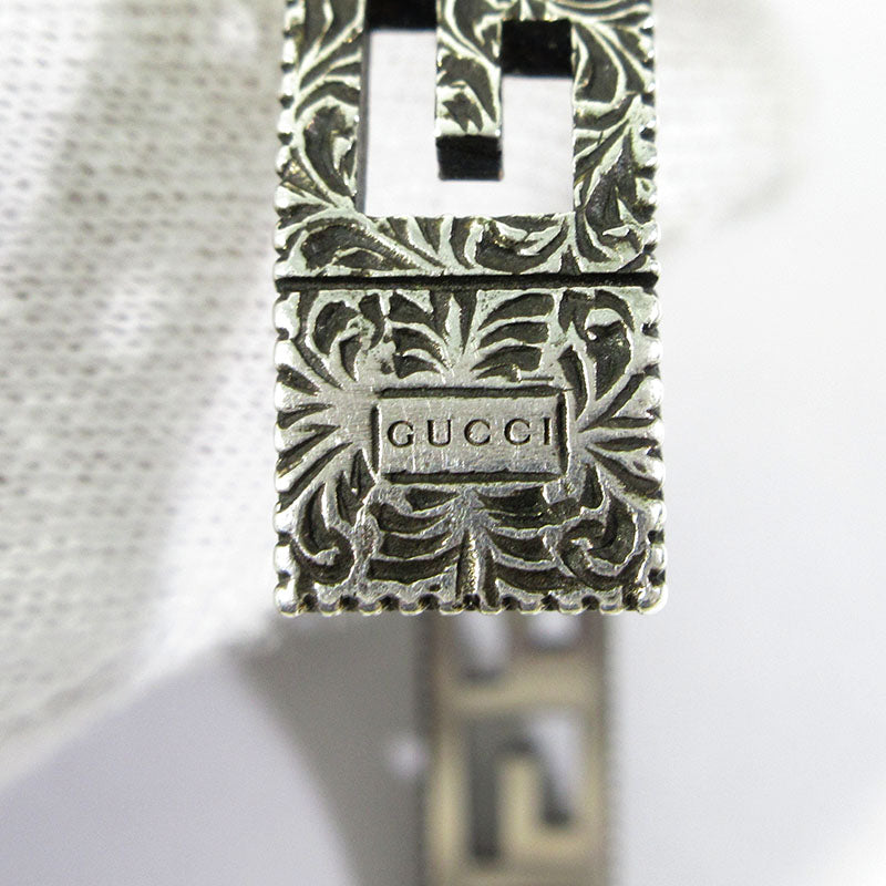 GUCCI | グッチ スクエアG アラベスク シルバーバングル サイズ：19(グッチサイズ) バングル 551919 J8400 0811 シルバー【三重本店】