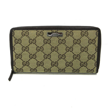 GUCCI | グッチ ラウンドファスナー 長財布 112724 ベージュ【三重本店】
