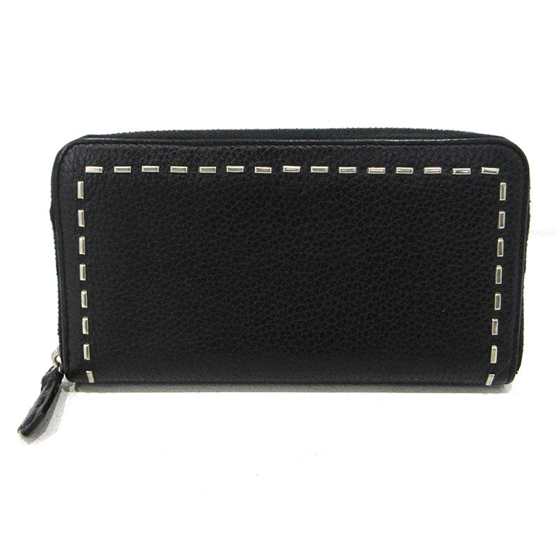 FENDI | フェンディ ラウンドファスナー 長財布 7M0186 ブラック【三重本店】