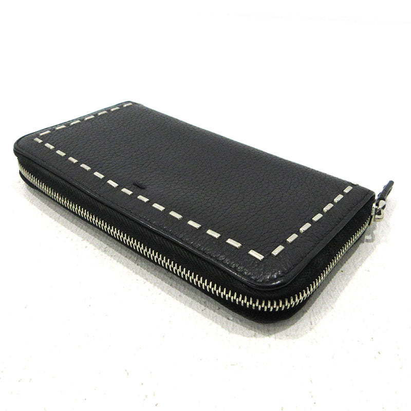 FENDI | フェンディ ラウンドファスナー 長財布 7M0186 ブラック【三重本店】