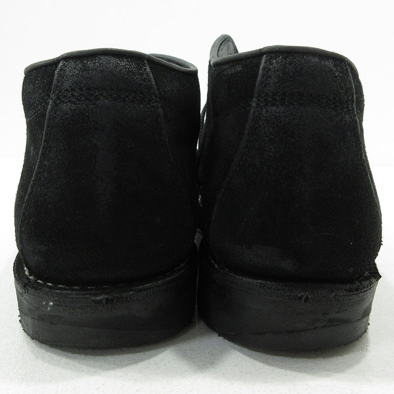 THE FLAT HEAD | ザフラットヘッド KUDU SUEDE OXFORD BOOTS ブーツ fn-fb-101 ブラック【三重本店】