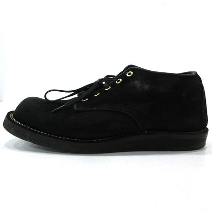THE FLAT HEAD | ザフラットヘッド KUDU SUEDE OXFORD BOOTS ブーツ fn-fb-101 ブラック【三重本店】