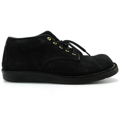 THE FLAT HEAD | ザフラットヘッド KUDU SUEDE OXFORD BOOTS ブーツ fn-fb-101 ブラック【三重本店】
