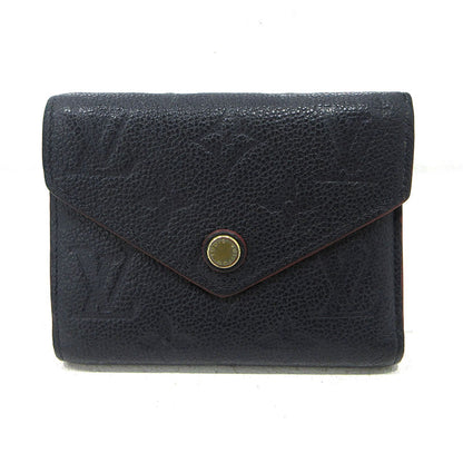 LOUIS VUITTON | ルイ・ヴィトン ポルトフォイユ・ヴィクトリーヌ 三つ折り財布 M64577 ネイビー【三重本店】