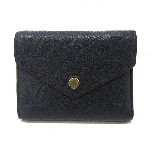 LOUIS VUITTON | ルイ・ヴィトン ポルトフォイユ・ヴィクトリーヌ 三つ折り財布 M64577 ネイビー【三重本店】
