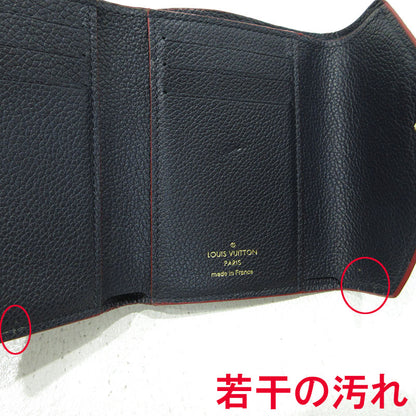 LOUIS VUITTON | ルイ・ヴィトン ポルトフォイユ・ヴィクトリーヌ 三つ折り財布 M64577 ネイビー【三重本店】