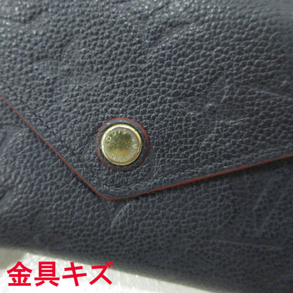 LOUIS VUITTON | ルイ・ヴィトン ポルトフォイユ・ヴィクトリーヌ 三つ折り財布 M64577 ネイビー【三重本店】