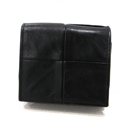 BOTTEGA VENETA | ボッテガヴェネタ 折り畳みコインパース コインケース ブラック【三重本店】