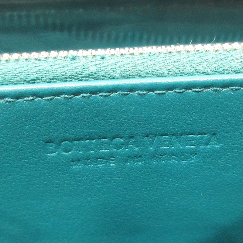 BOTTEGA VENETA | ボッテガヴェネタ カセット ラウンドファスナー 長財布 649607 グリーン【三重本店】