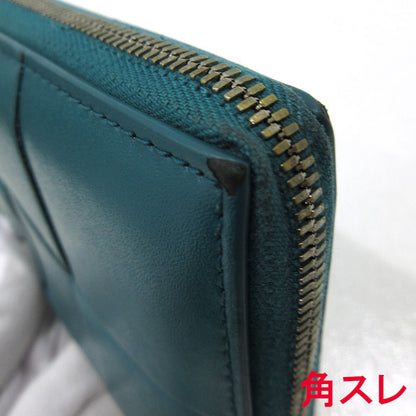 BOTTEGA VENETA | ボッテガヴェネタ カセット ラウンドファスナー 長財布 649607 グリーン【三重本店】