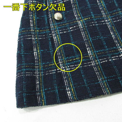 Maglie le cassetto | マーリエ ル カセット 総柄スカート チェック柄 スカート 51-34152004 ネイビー マルチカラー サイズ：5【三重本店】