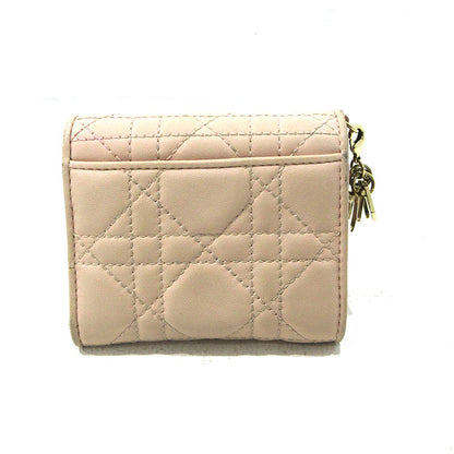 Christian Dior | クリスチャンディオール レディディオール Lotusウォレット 三つ折り財布 ピンク【三重本店】