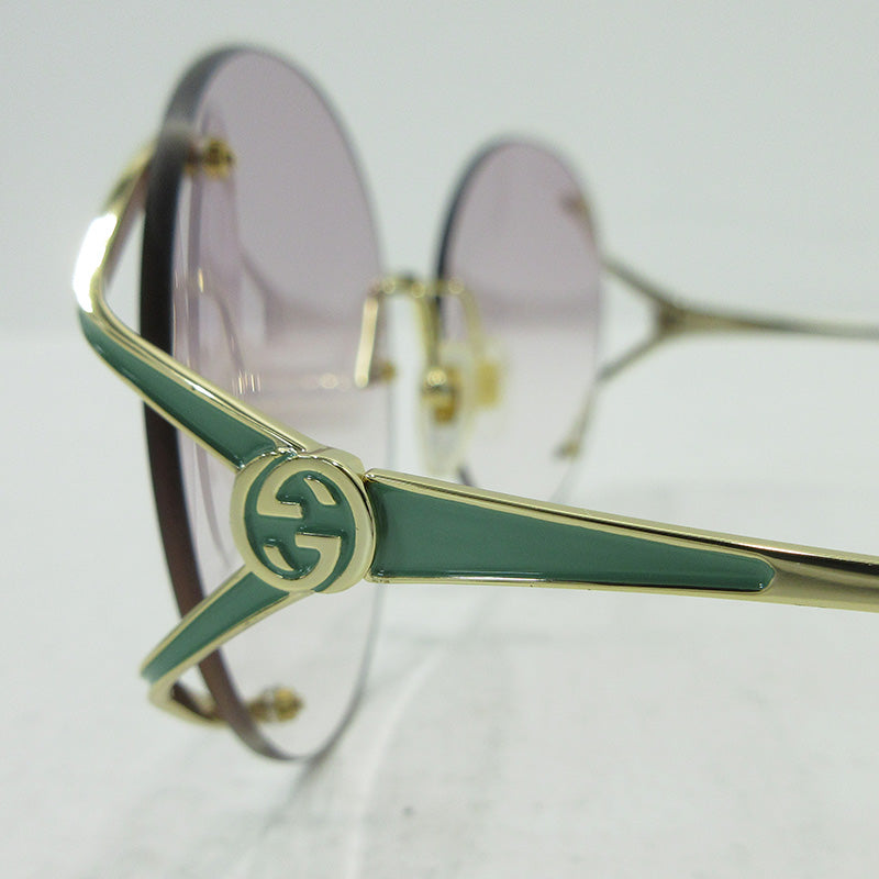 GUCCI | グッチ インターロッキングG サングラス GG645S ピンク×ゴールド【三重本店】