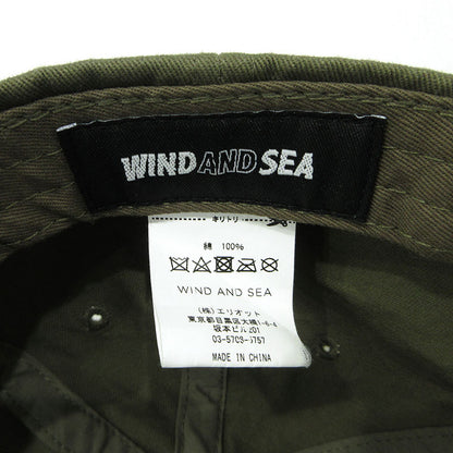 WIND AND SEA | ウィンダンシーウインダンシー キャップ WDS-20S-GD-03 カーキ【三重本店】