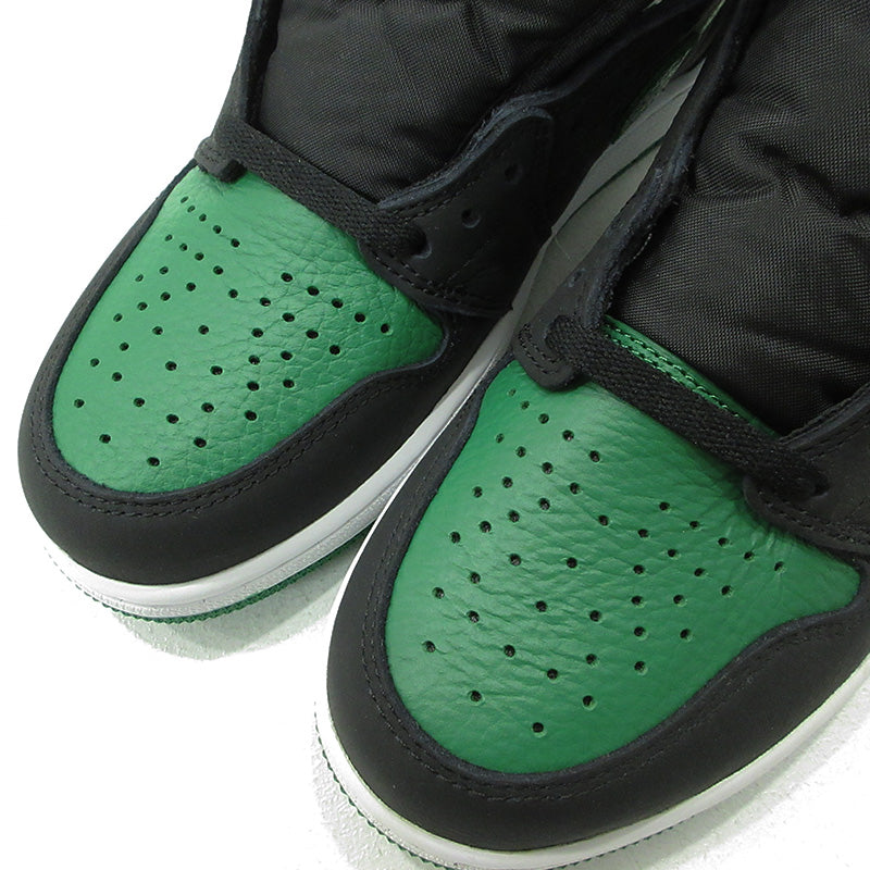 NIKE | ナイキ AIR JORDAN 1 RETRO HIGH OG エアジョーダン 1 レトロ ハイ オリジナル スニーカー 555088-030 グリーン 27cm【三重本店】