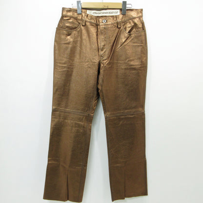 GAP | ギャップ STRAIGHT GRAIN BOOT CUT パンツ ゴールド サイズ：33【三重本店】