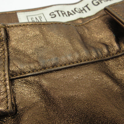 GAP | ギャップ STRAIGHT GRAIN BOOT CUT パンツ ゴールド サイズ：33【三重本店】