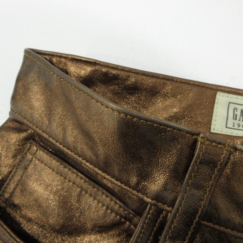 GAP | ギャップ STRAIGHT GRAIN BOOT CUT パンツ ゴールド サイズ：33【三重本店】