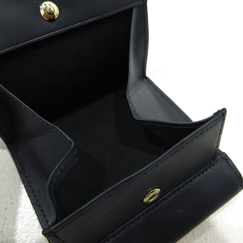 Paul Smith | ポール・スミス コントラストカラーブロック 三つ折り財布 BPW273 ネイビー【三重本店】