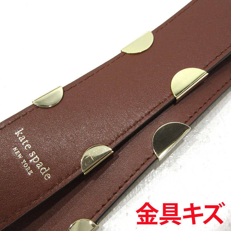 kate spade NEW YORK | ケイトスペードニューヨーク ショルダーストラップ ブラウン【三重本店】