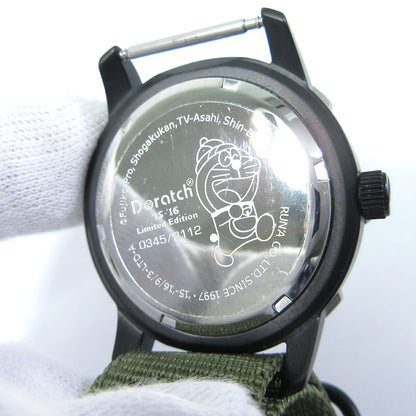 EYEUP｜アイアップ DORATCH(ドラッチ) "2015-2016 Doratch Limited Edition - Adventure" / 迷彩柄 カモ柄 腕時計 アナログ表示 クオーツ カーキ系×シルバー【三重本店】