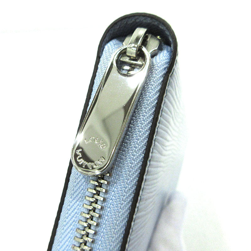 LOUIS VUITTON | ルイ・ヴィトン ジッピーウォレット ラウンドファスナー 長財布 M82141 ライトブルー【三重本店】