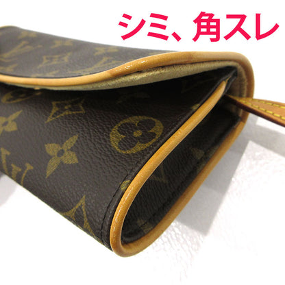 LOUIS VUITTON | ルイ・ヴィトン ポシェットツインPM ショルダーバッグ M51854 ブラウン【三重本店】