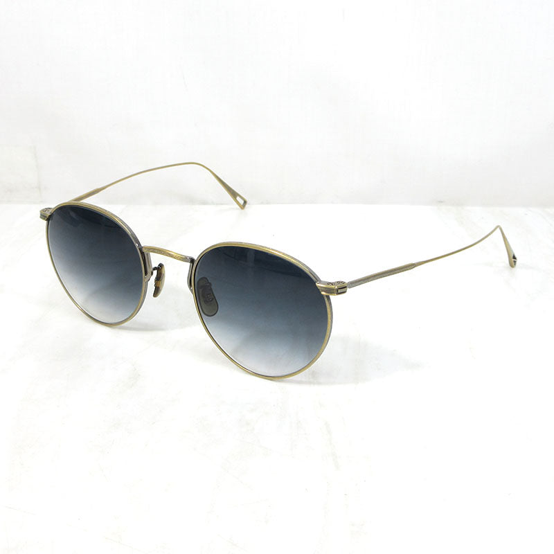 OLIVER PEOPLES | オリバーピープルズ Mandel AG マンデル ボストンシェイプ サングラス サイズ：49□22-145 サングラス アンティークゴールド×ブルー系【三重本店】