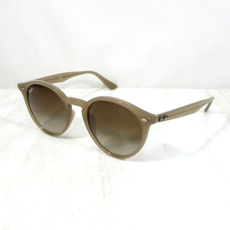 RAY BAN | レイバン ボストンシェイプ サングラス サイズ：51□20-150 サングラス RB2180F 6616/13 ベージュ系×ブラウン系【三重本店】