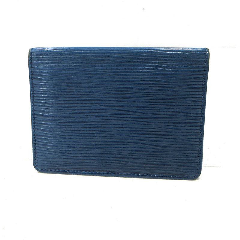 LOUIS VUITTON | ルイ・ヴィトン ポルト2カルトヴェルティカル カードケース M63205 ブルー【三重本店】