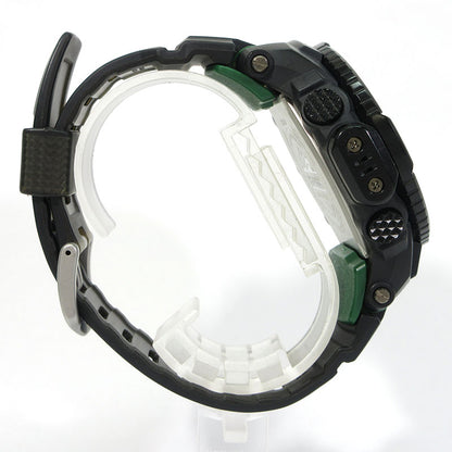 CASIO | カシオ PRO TREK プロトレック マルチフィールドライン RM Series(リアルマテリアルシリーズ) 腕時計 PRW-S3500-1 デジタル表示 タフソーラー電波時計 ブラック×グリーン系【三重本店】