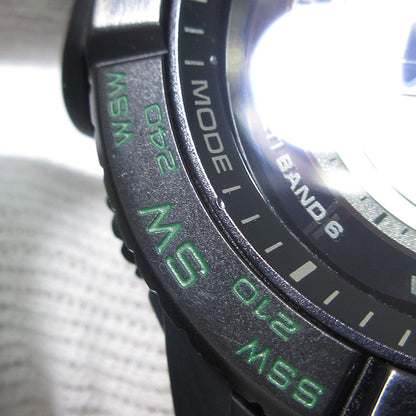 CASIO | カシオ PRO TREK プロトレック マルチフィールドライン RM Series(リアルマテリアルシリーズ) 腕時計 PRW-S3500-1 デジタル表示 タフソーラー電波時計 ブラック×グリーン系【三重本店】