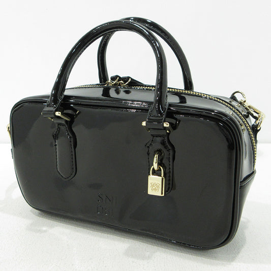 snidel | スナイデル ミニボストン ボストンバッグ SWGB254631 ブラック【三重本店】
