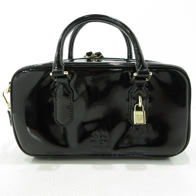 snidel | スナイデル ミニボストン ボストンバッグ SWGB254631 ブラック【三重本店】
