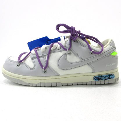 NIKE | ナイキ OFF-WHITE 1 OF 50/48 ダンク ロー オフ ホワイト スニーカー DM1602-107 グレー 26.5cm【三重本店】