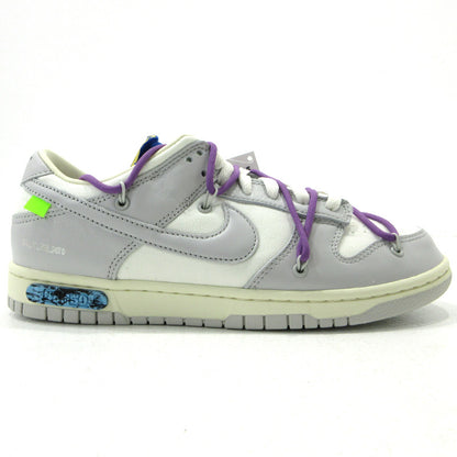 NIKE | ナイキ OFF-WHITE 1 OF 50/48 ダンク ロー オフ ホワイト スニーカー DM1602-107 グレー 26.5cm【三重本店】