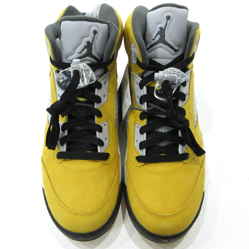 NIKE | ナイキ AIR JORDAN 5 RETRO エア ジョーダン 5 レトロ T23/2025 スニーカー IO3372-700 イエロー 26.5cm【三重本店】