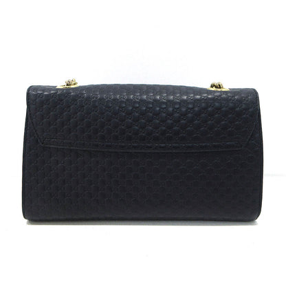GUCCI | グッチ エミリー チェーン ショルダーバッグ 449635 ネイビー【三重本店】