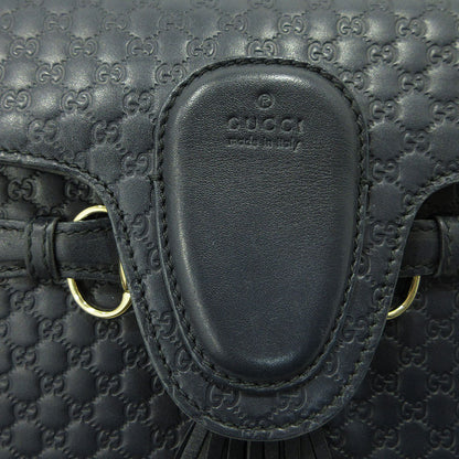 GUCCI | グッチ エミリー チェーン ショルダーバッグ 449635 ネイビー【三重本店】