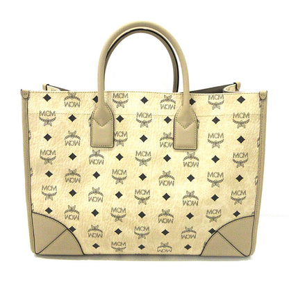 MCM | エム・シー・エム 2wayバッグ トートバッグ MWTCSBO03IG001 ベージュ【三重本店】