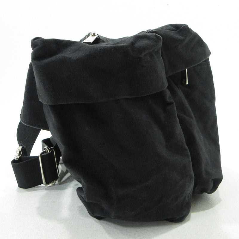 Laid Back | レイドバック ショルダーバッグ matte black body bag ブラック【三重本店】