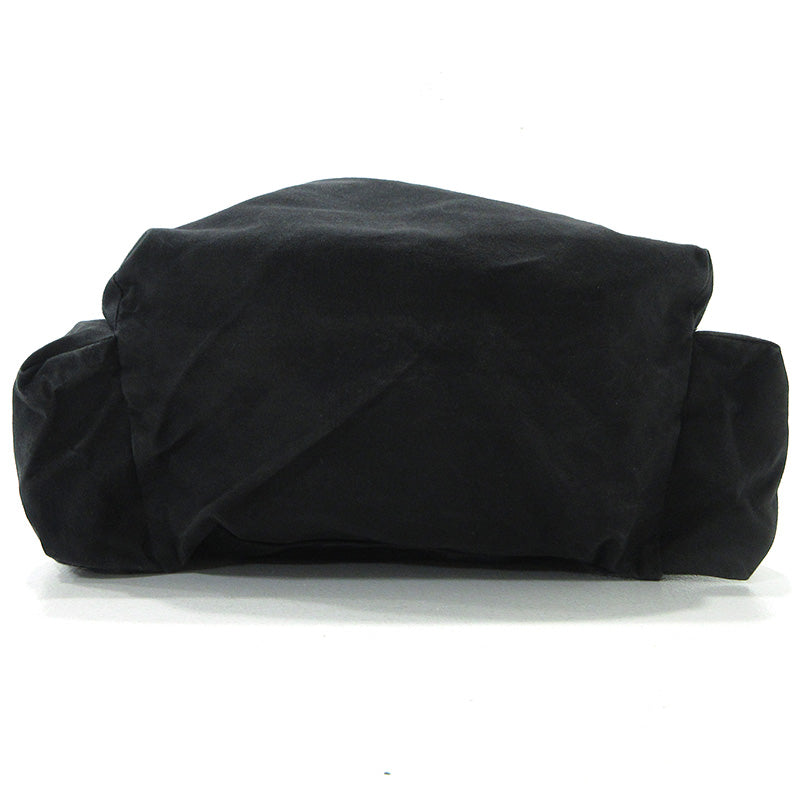 Laid Back | レイドバック ショルダーバッグ matte black body bag ブラック【三重本店】