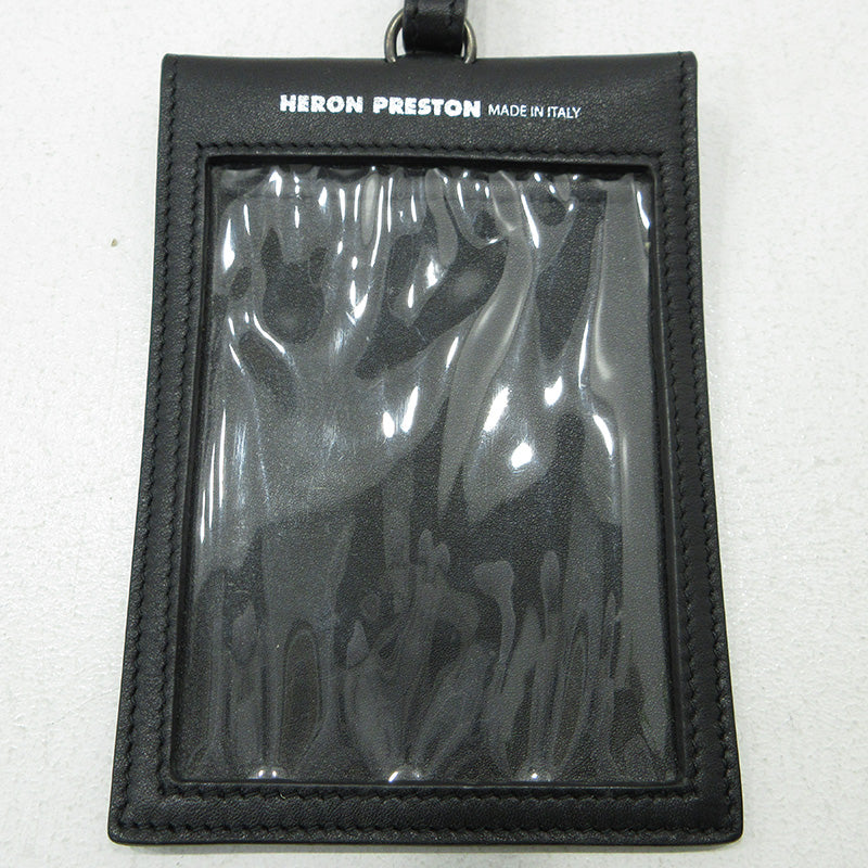 HERON PRESTON | ヘロンプレストン レザーパスケース パスケース 400K IP55 ブラック【三重本店】