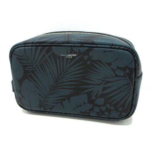 SAINT LAURENT | サンローラン ボタニカル セカンドバッグ ポーチ GUE650125 グリーン【三重本店】