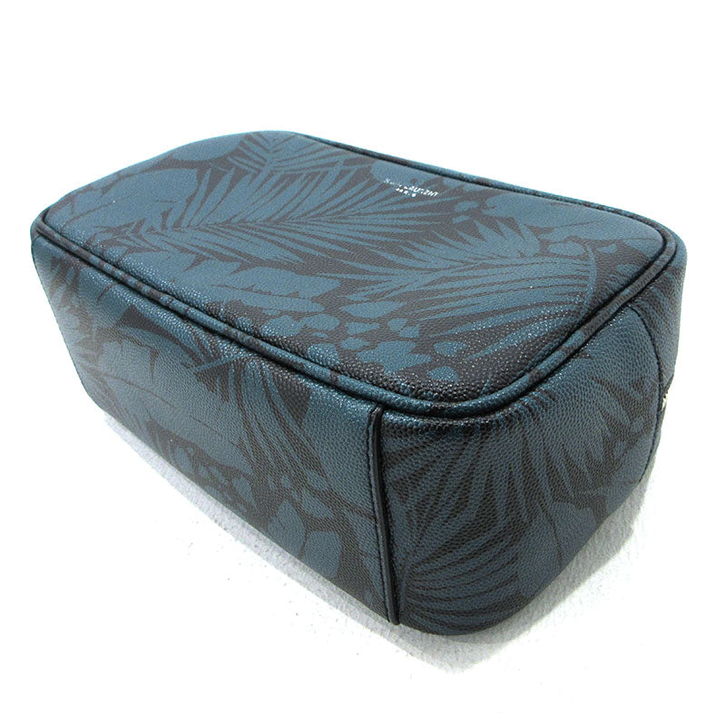 SAINT LAURENT | サンローラン ボタニカル セカンドバッグ ポーチ GUE650125 グリーン【三重本店】