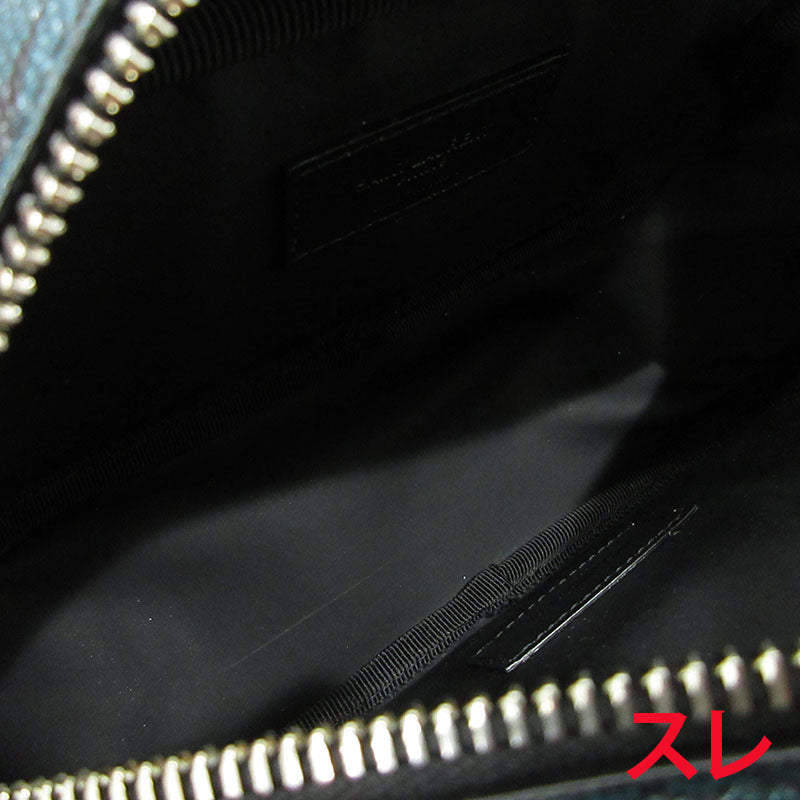 SAINT LAURENT | サンローラン ボタニカル セカンドバッグ ポーチ GUE650125 グリーン【三重本店】