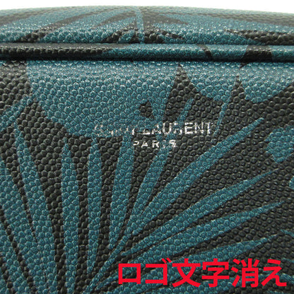 SAINT LAURENT | サンローラン ボタニカル セカンドバッグ ポーチ GUE650125 グリーン【三重本店】