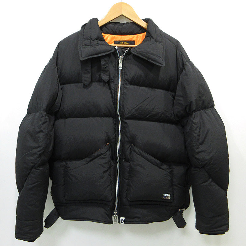 SAPEur | サプール B-3 TYPE DOWN JACKET ダウンジャケット ブラック サイズ：M【三重本店】