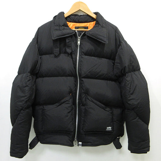 SAPEur | サプール B-3 TYPE DOWN JACKET ダウンジャケット ブラック サイズ：M【三重本店】
